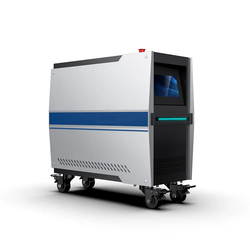 3 en una màquina de soldadura làser